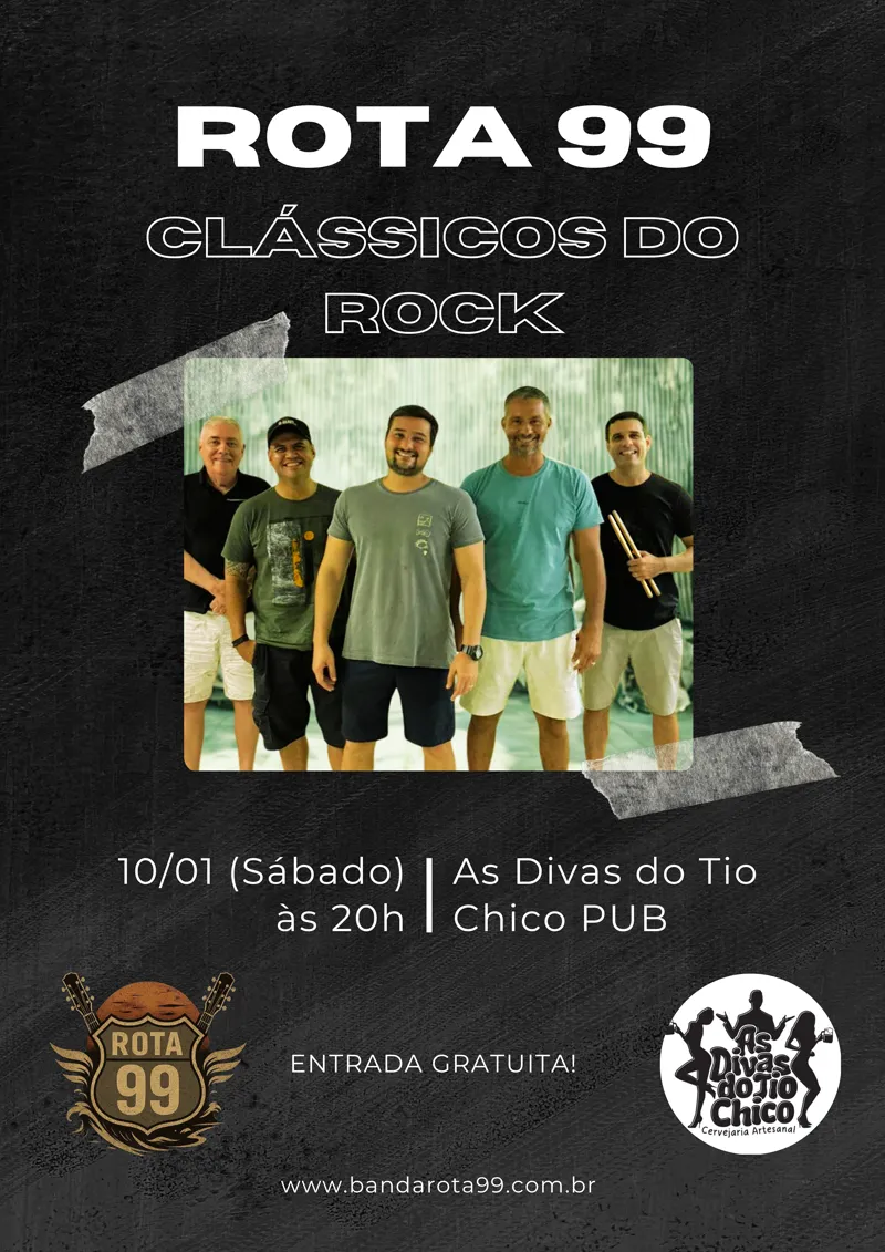 Flyer Show 10/01 - As Divas do Tio Chico